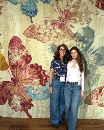 Wool and Silk mother and daughter NY Rug Show