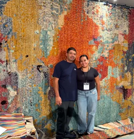 Giovanni and Larizzia NY Rug Show