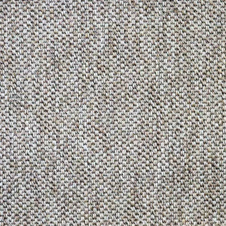 Sisal wool blend double yarn weave