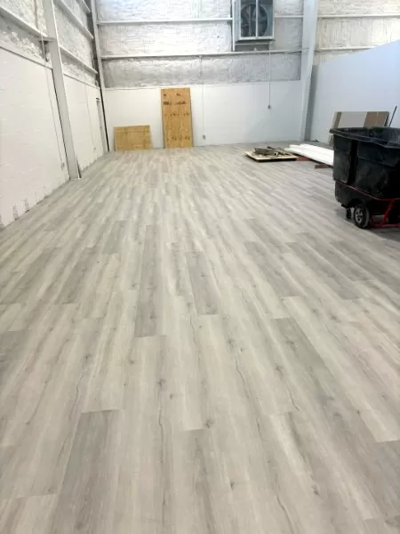 New Orlando showroom looking toward the back