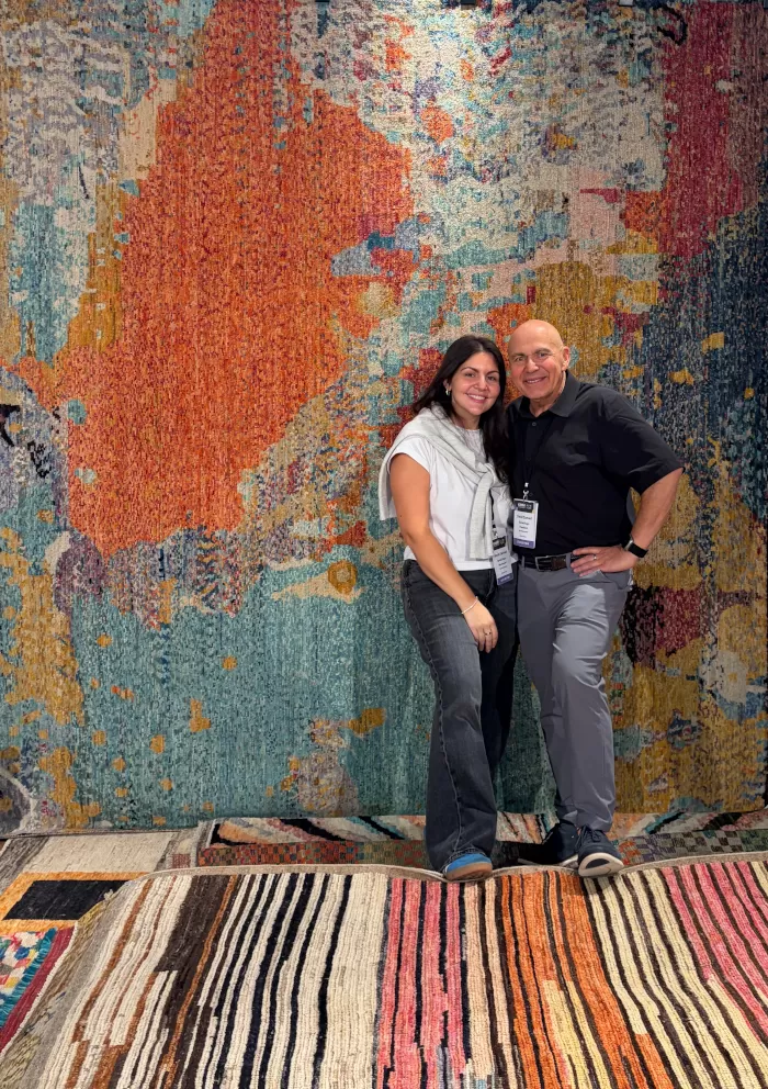 Nocole and Davie Samad NY Rug Show