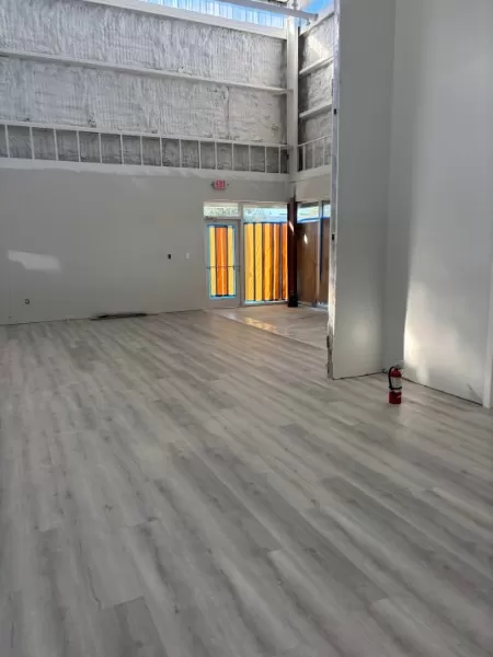 New Orlando showroom looking toward the back.