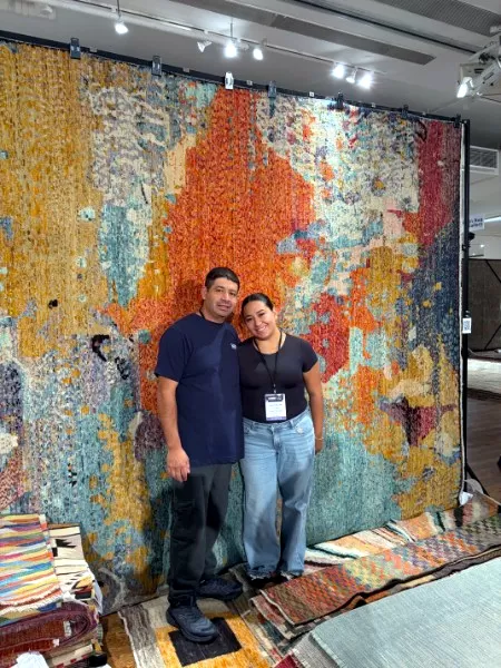 Giovanni and Larizzia NY Rug Show