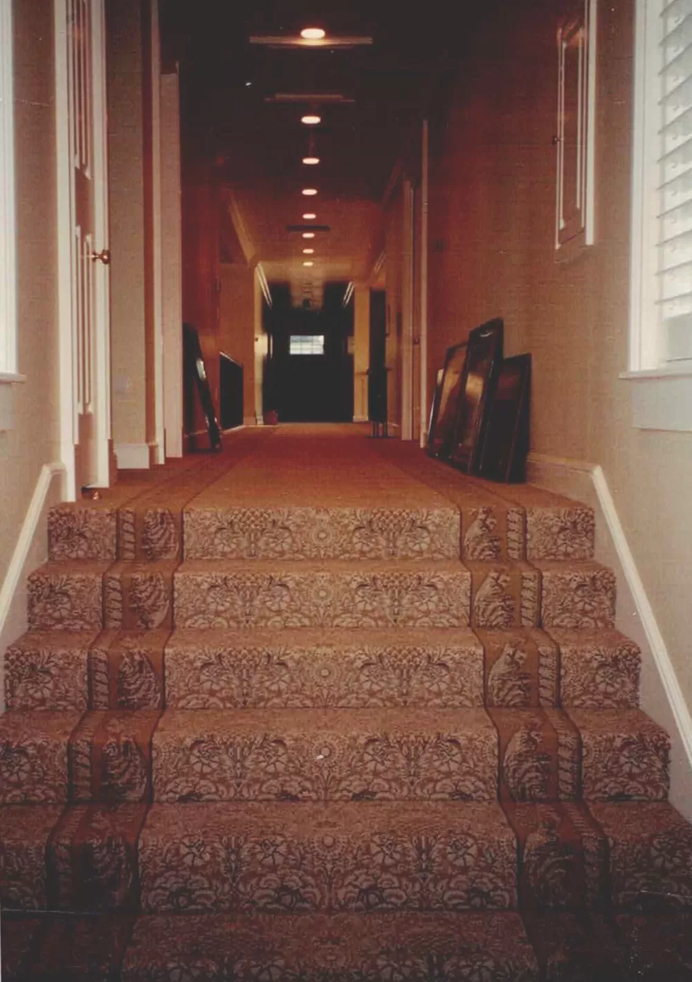 Stairway and hall Fred McGriff mansion