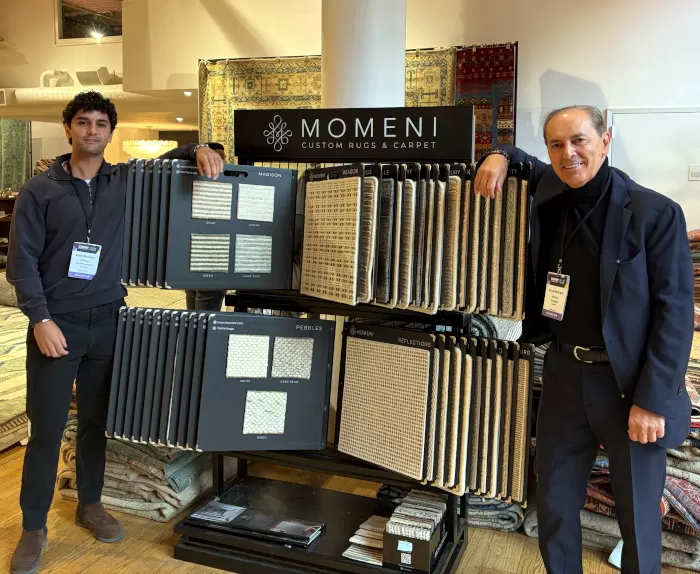 Momeni's at NY Rug Show