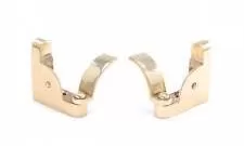 Open stair rod bracket