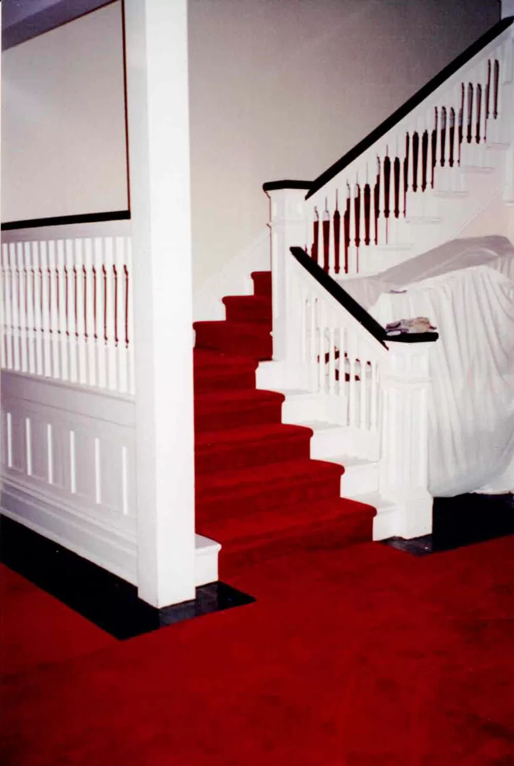 Carpet installation at hotel