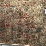 Samad rug with metallic thread