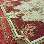 Vintage Anatolian rug with white medallion