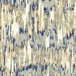 Rug in blue and gray