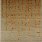 Rug with hanging vines