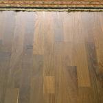 20-year-old, heavily trafficked wood floor