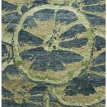 Rug with a slice of citrus