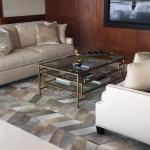 Rug made of cow hide from Argentina