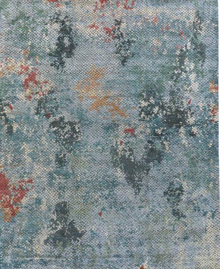 Foundry Storm hand knotted rug